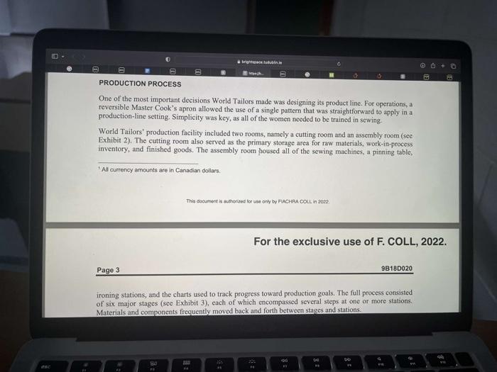 6, a) As Teeple, what changes would you make to