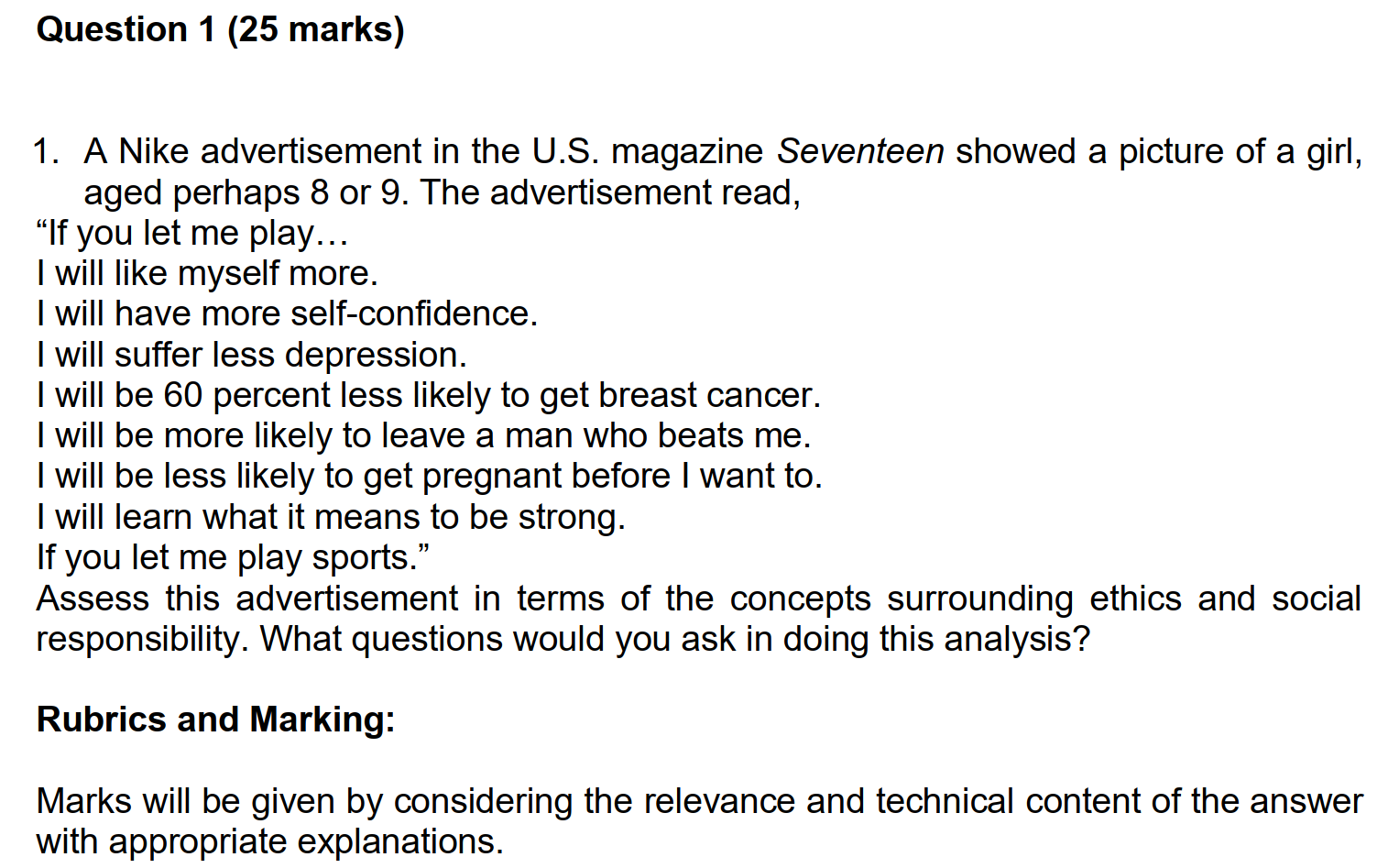 Rating would be given immediately if you show