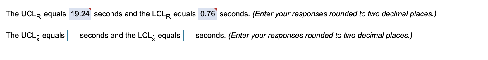 Factors for calculating three-sigma limits for