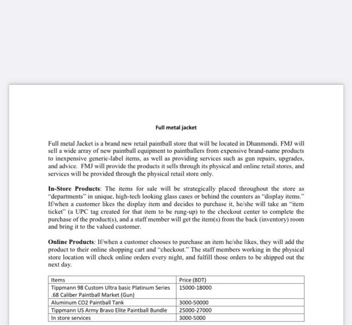 Kindly read the case carefully and answer the