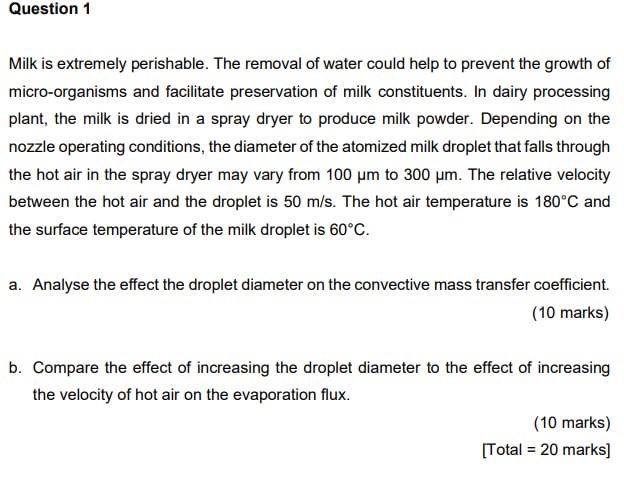 URGENT! PLEASE ANSWER STEP BY STEP Milk is