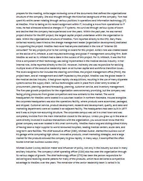 a) What are the potential challenges the change