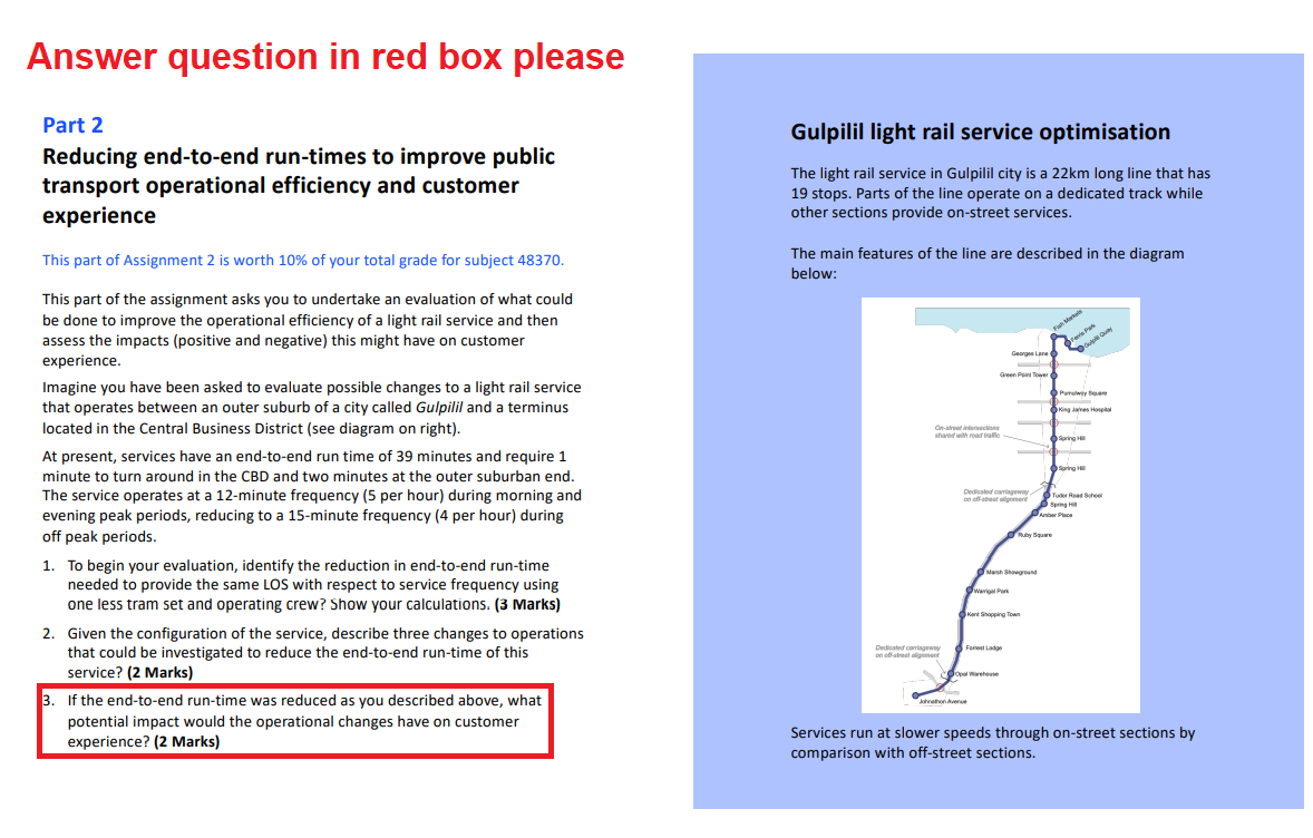 Answer question in red box please Gulpilil light