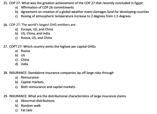 25. COP 27: What was the greatest achievement of