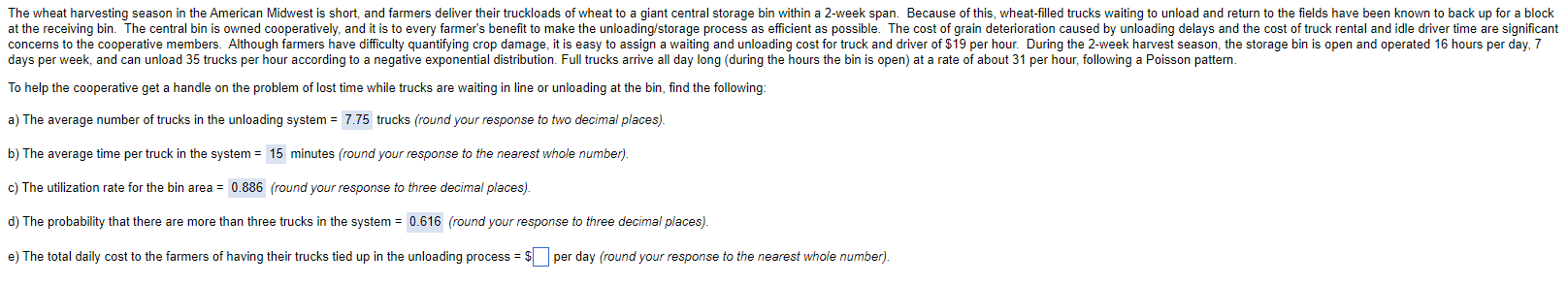 PLEASE HELP WITH QUESTION E To help the