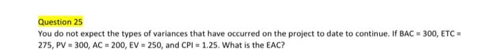 construction management and planning Question 25