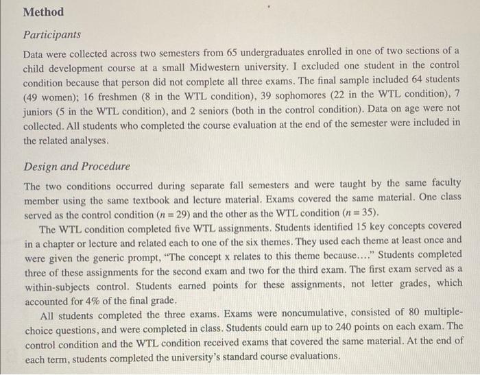 Please read the abstract, methods, and results