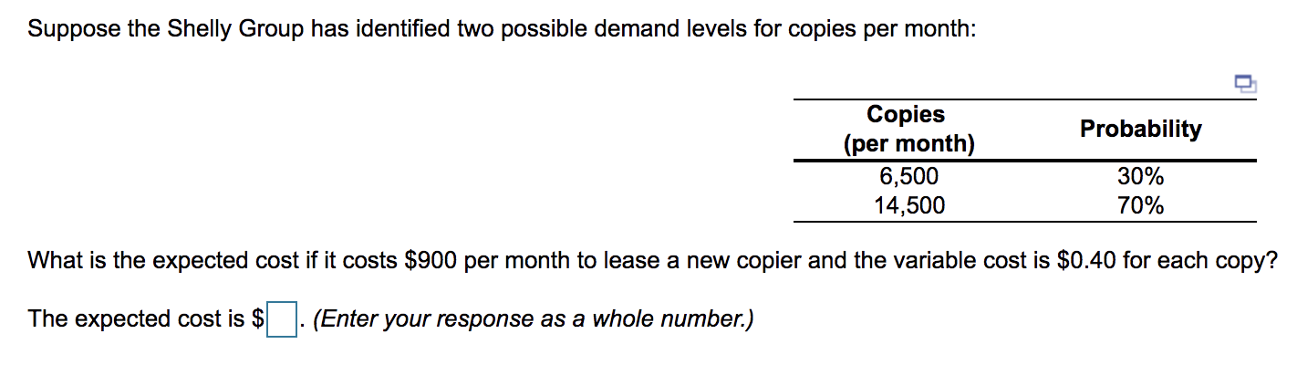Suppose the Shelly Group has identified two