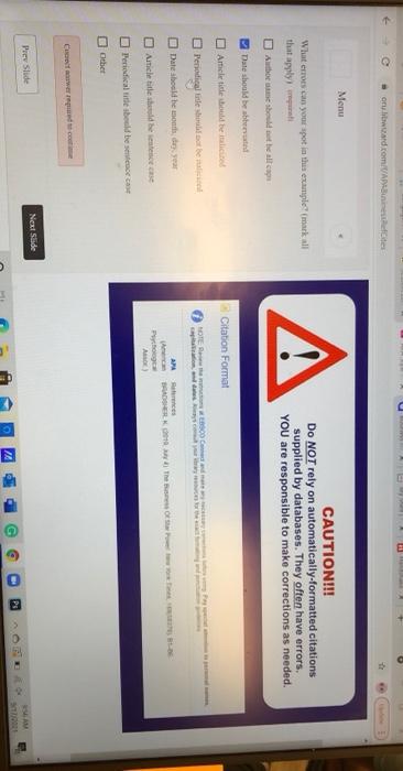 onward.com/petes Menu What errors can your spot