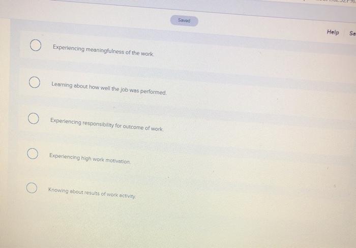 Save Help Save & Exit Ensuring the core job