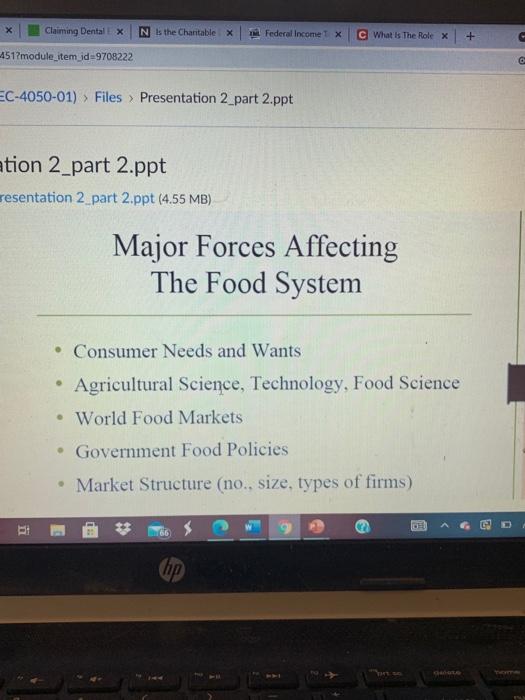 provide a major factor that affects the US