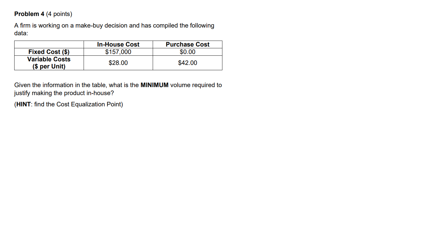 Typed answers only please & thank you! A firm is