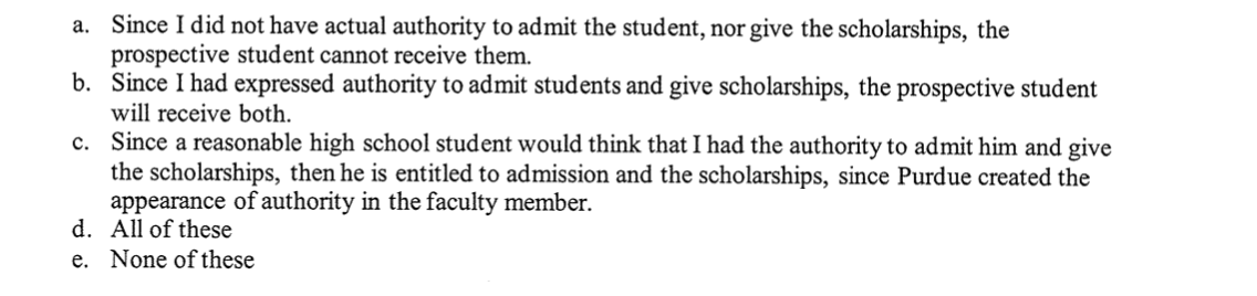 What's the Answer? 35. Imagine that Purdue for