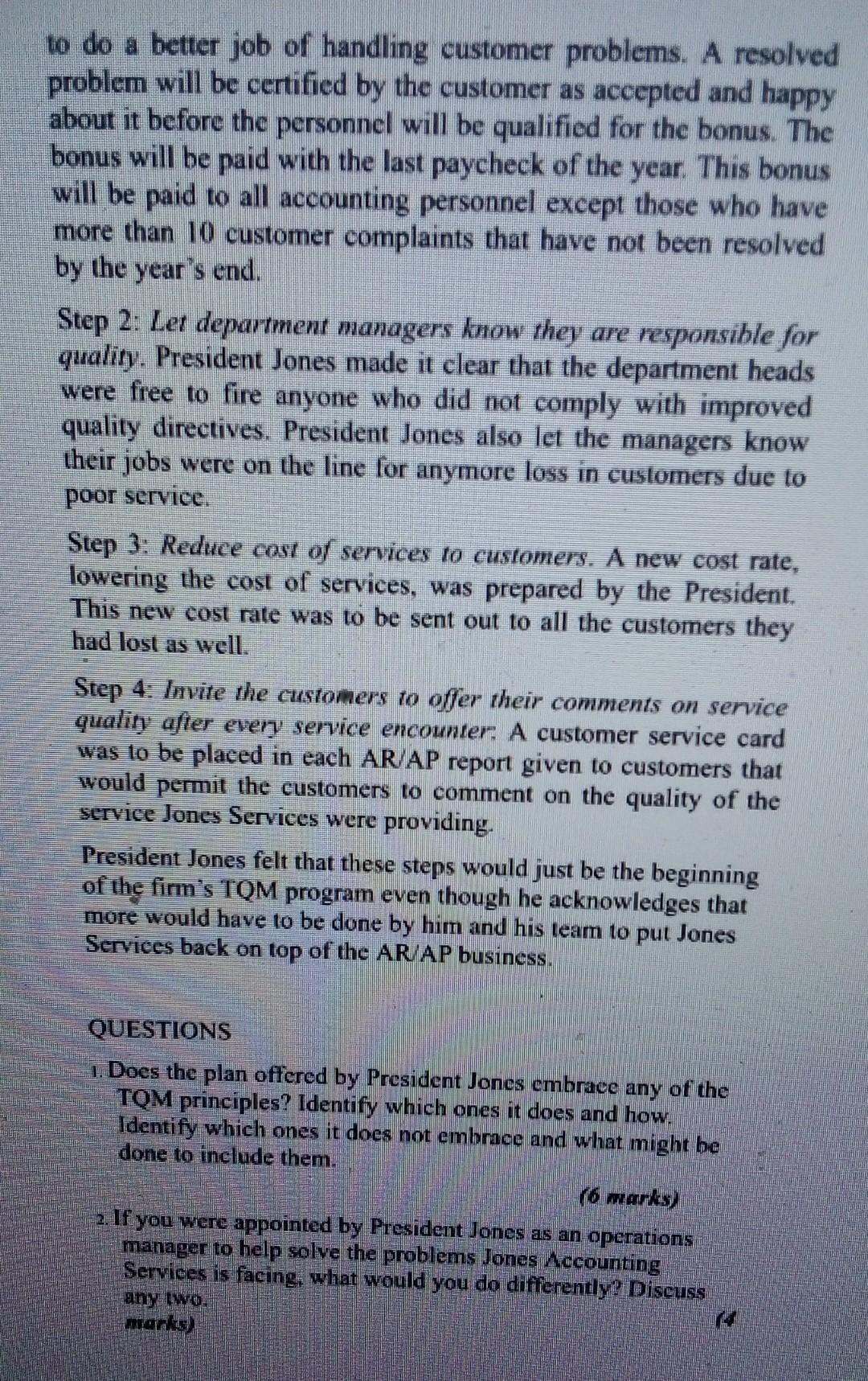 please this is a case study with follow up