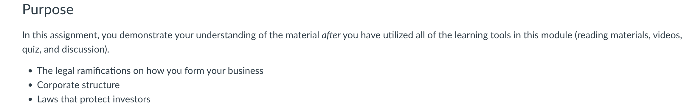 I need this done by tonight. Thanks In this