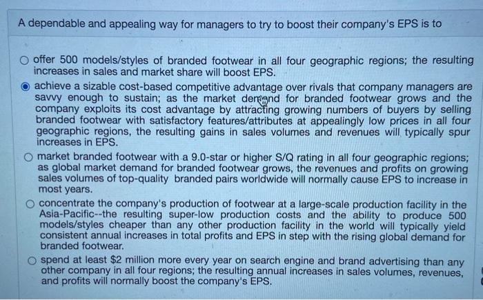 A dependable and appealing way for managers to