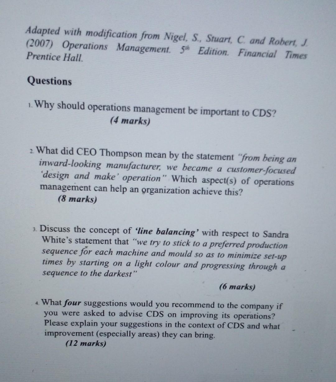 please this is a case study with follow up