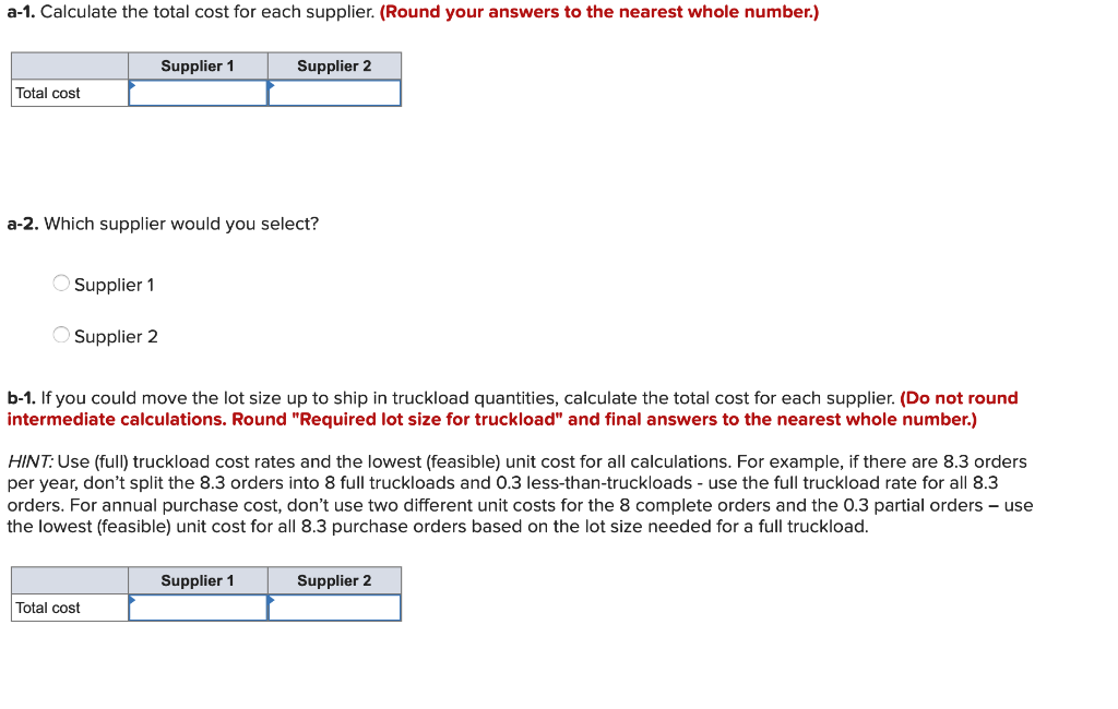 All one question Your company assembles five