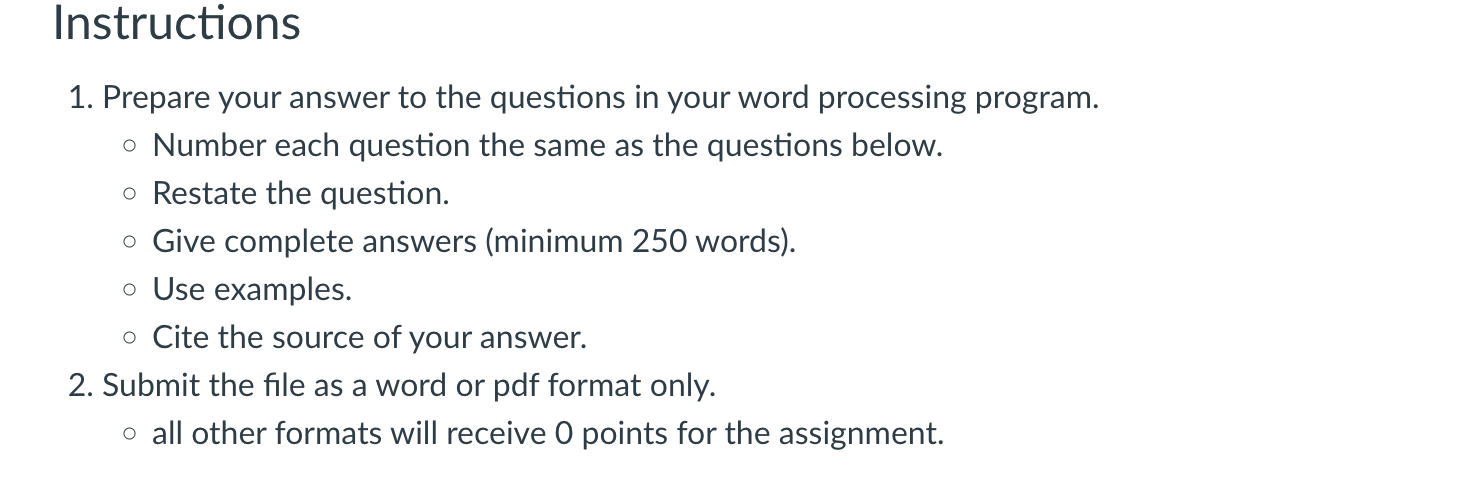 I need this done by tonight. Thanks In this