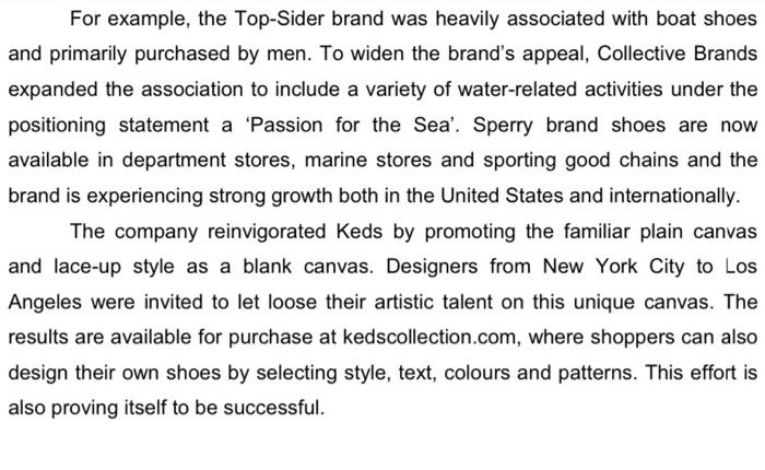 Brand Management CASE STUDY How to Reinvigorate