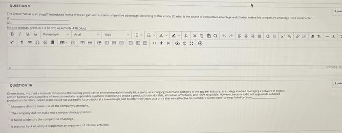 please answer # 9 & 10 thank you QUESTION 5 po