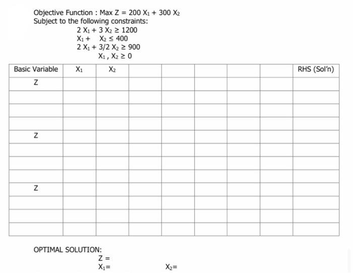 Complete solution and answer please Solve the