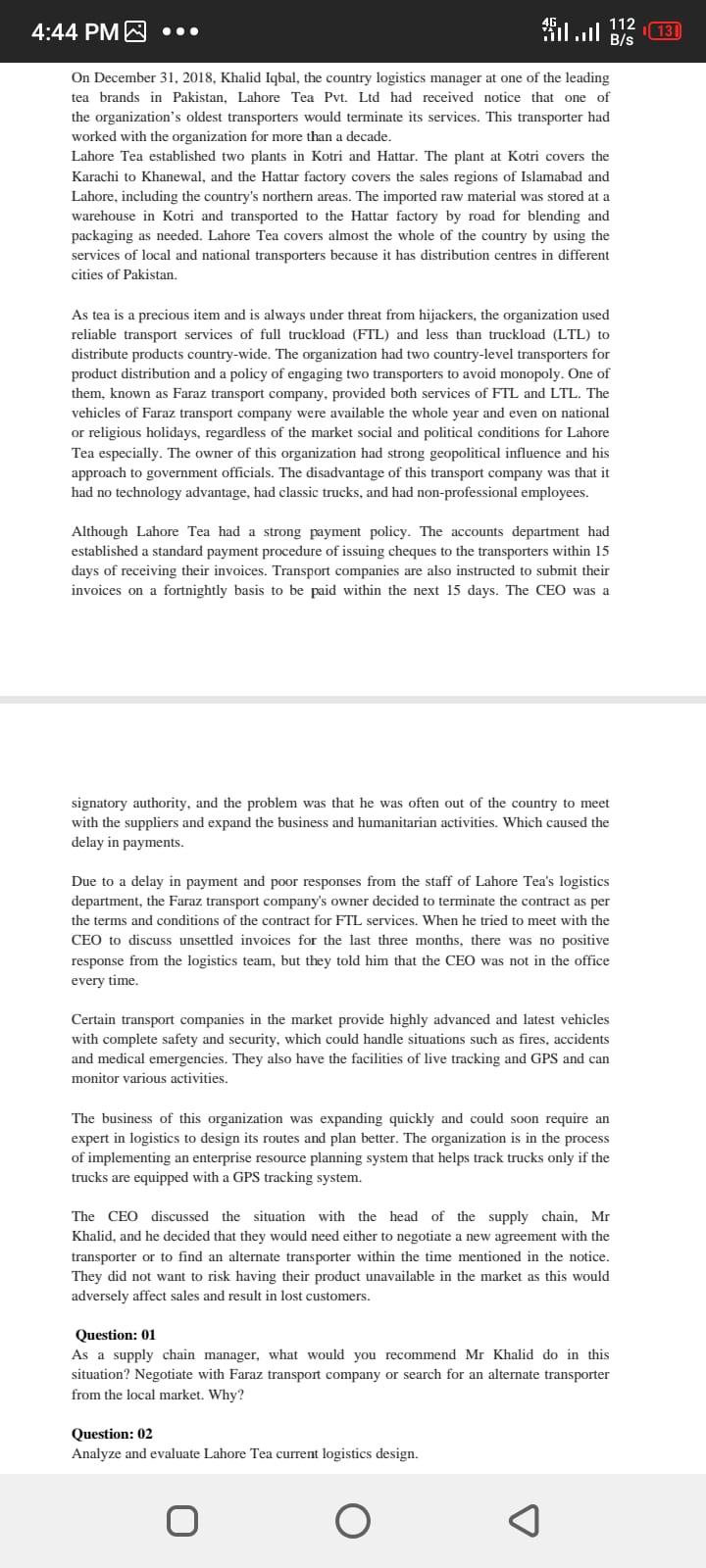 PROJECT MANAGEMENT ( XYZ, a project driven