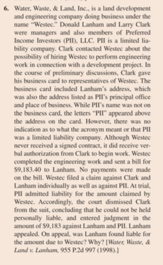 6-34 analyze the case in the Questions and