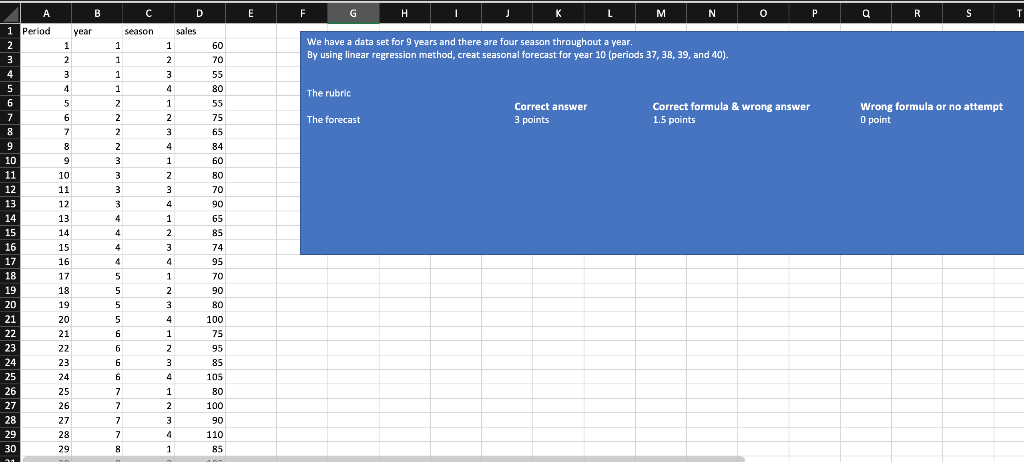 Please Show Excel Solution With Formulas Step By