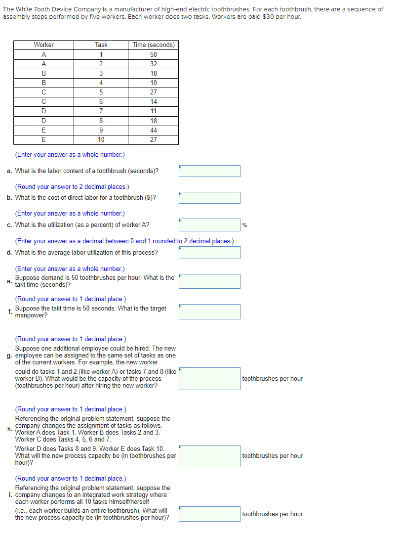 The White Tooth Device Company is a manufacturer