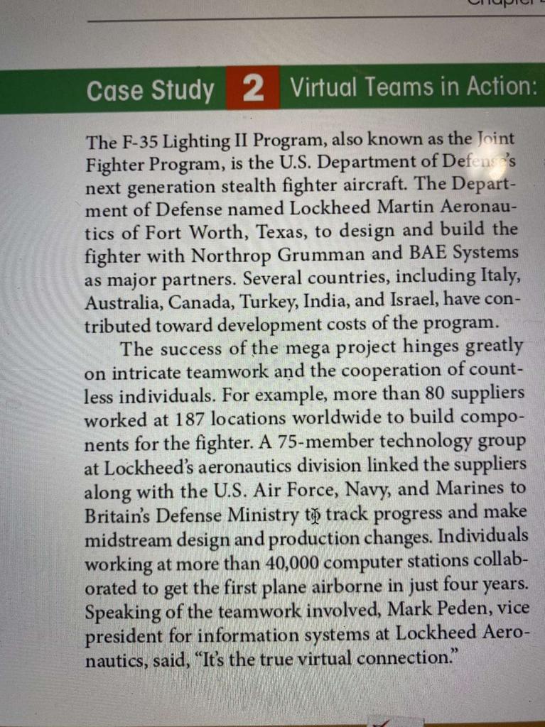 1. answer 1-4 and explain each question with