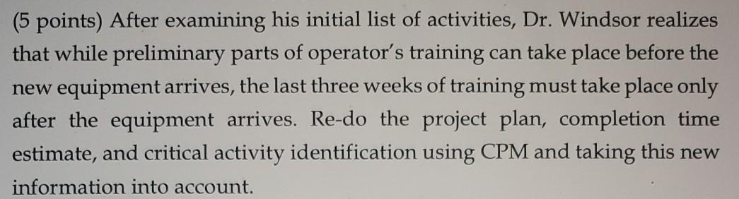 Problem 3: (20 points) Bay Community Hospital has