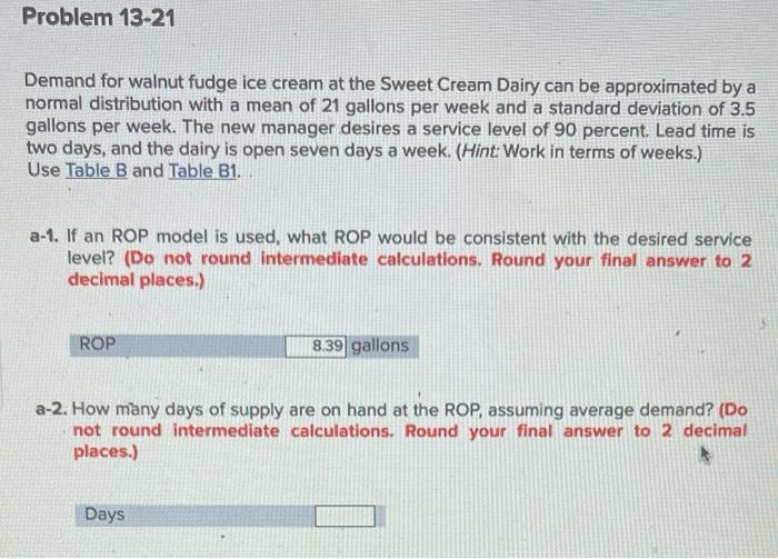i need help finding the answer to A2 Problem