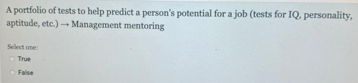 determine employees' developmental potential and