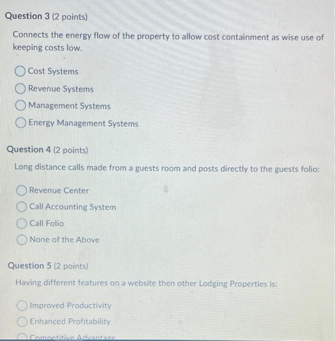 Help plese with these five questions Question 1