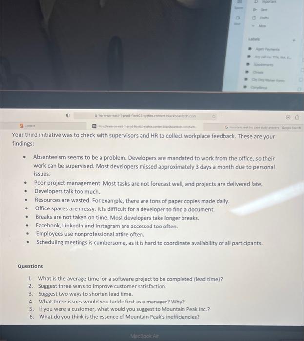 please help answer the 6 questions below.