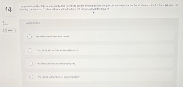 INTRO TO BUSINESS QUESTION Lucy plans ta sell her