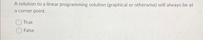 Sensitivity analysis is a means for assessing the