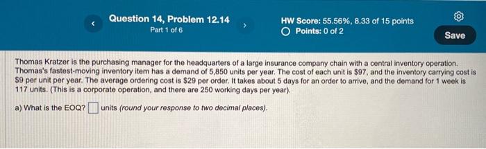 Thomas Kratzer is the purchasing manager for the