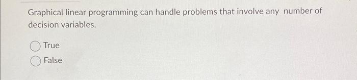 Sensitivity analysis is a means for assessing the