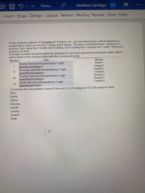 Hs Docu... Matthew Santiago MS Insert Draw Design