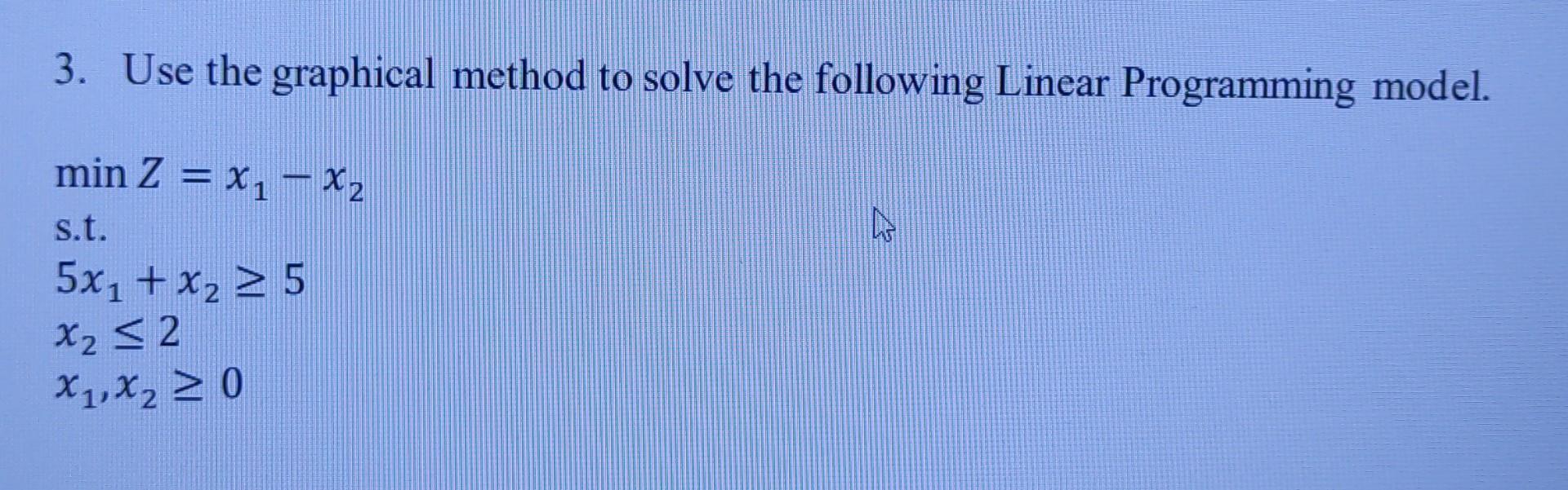 Can you solve that by explaining? 3. Use the