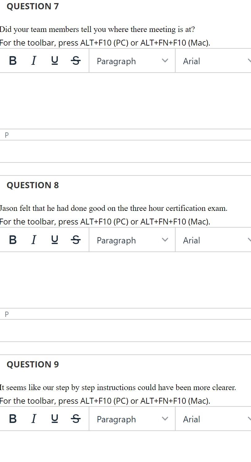 All errors must be corrected to receive credit