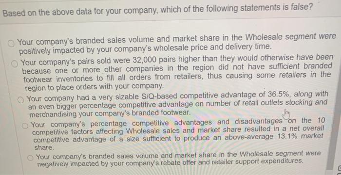 Given the following data from a Comparative