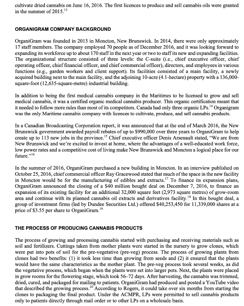 Thoroughly read the case. It is recommended that