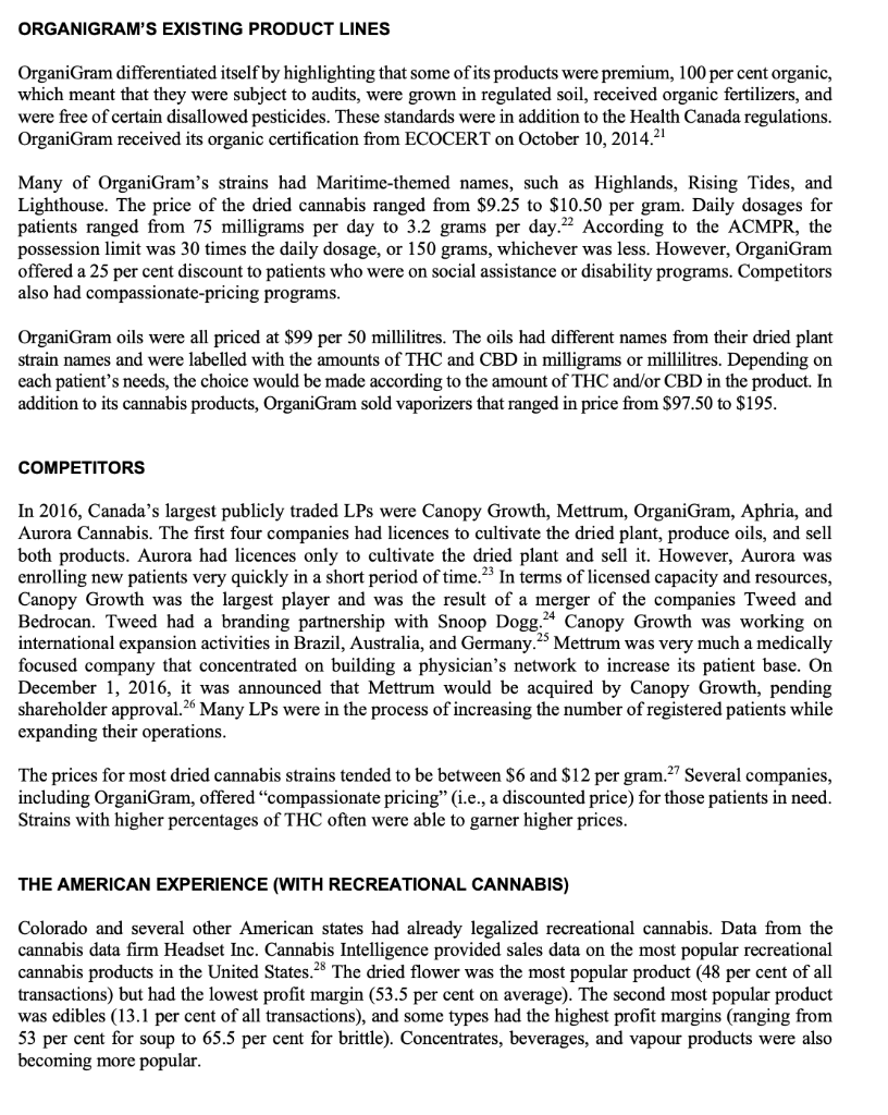 Thoroughly read the case. It is recommended that