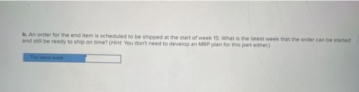 HELP PLEASE! The following table lists the