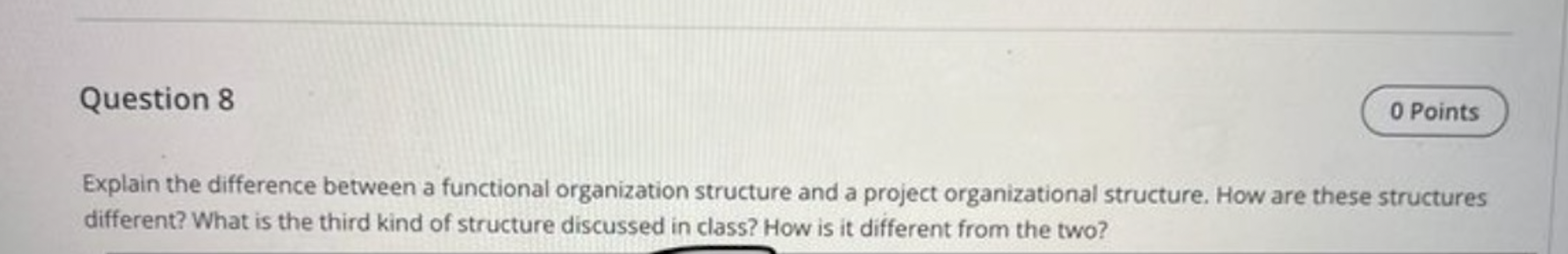 Explain the difference between a functional