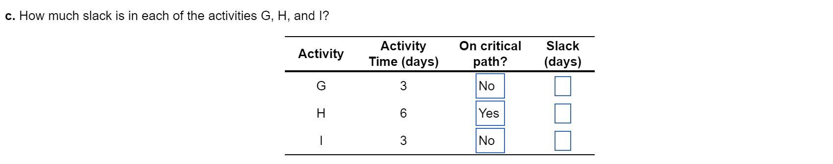 Please answer (c) using all information provided!