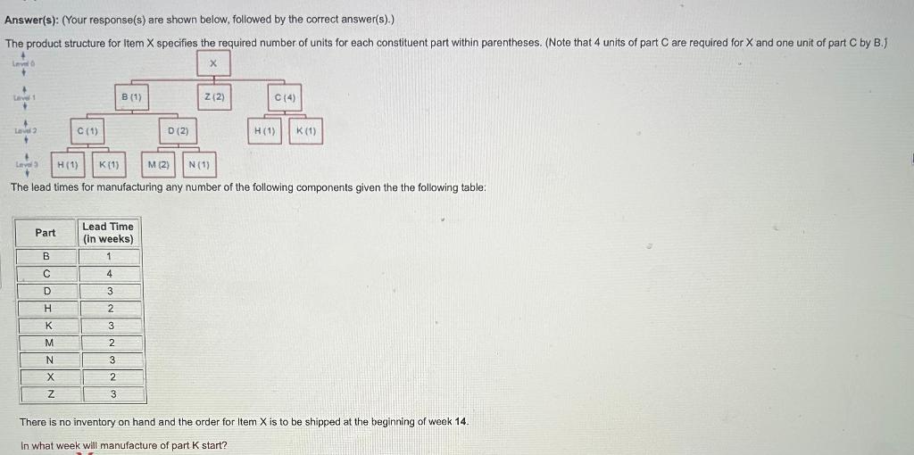Answer(s): (Your response(s) are shown below,